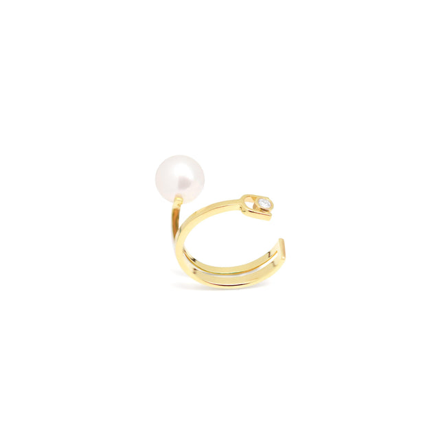 Akoya Pinch Ring.